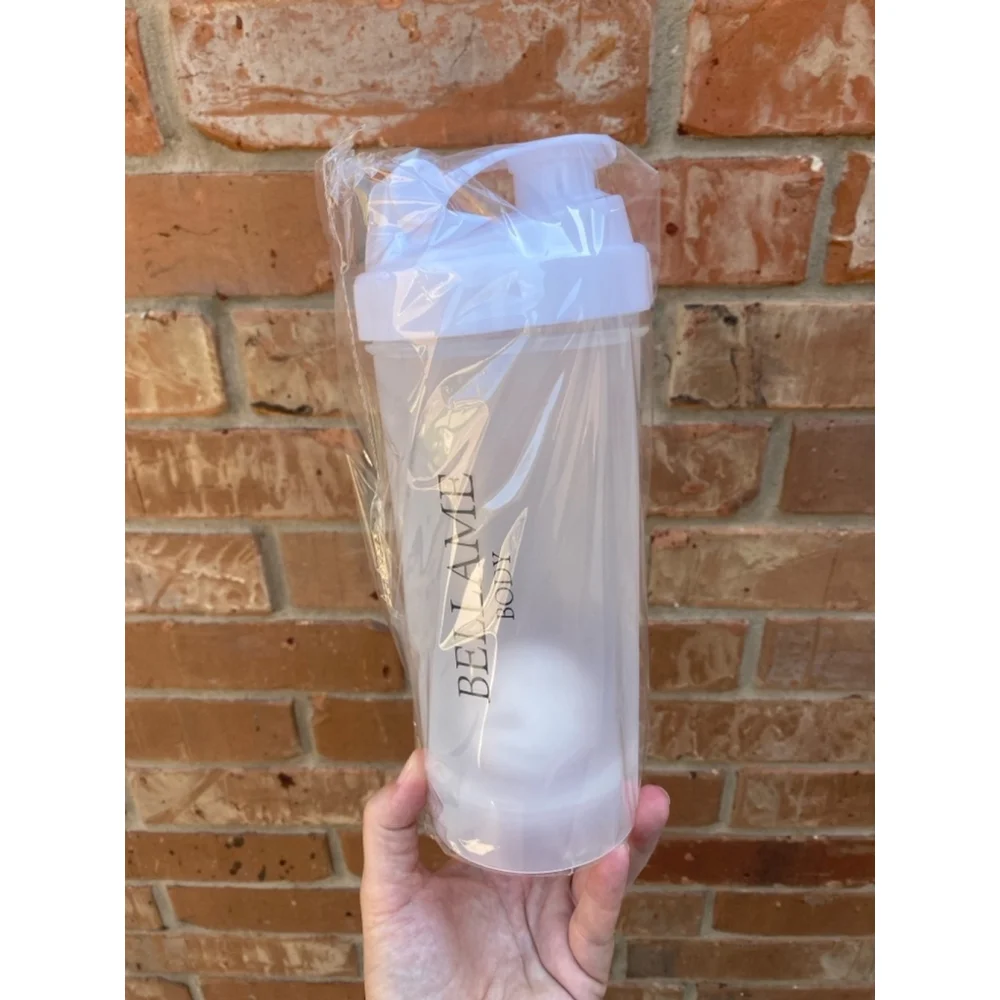 Bellame Body Shaker Bottle White - Picture 3 of 6